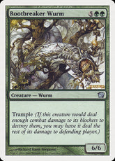 Vorme Romperraízes / Rootbreaker Wurm - Magic: The Gathering - MoxLand